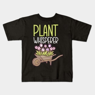 Plant Whisperer - Gardener Garden Gift Kids T-Shirt